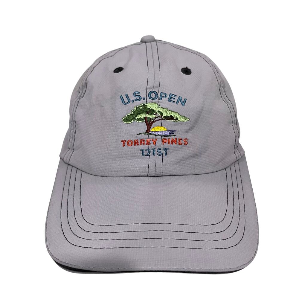 Imperial 2021 U.S. Open At Torrey Pines USGA Gray Adjustable Golf Hat